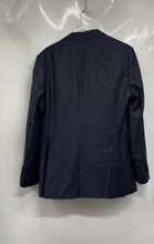 Load image into Gallery viewer, Baron Mens Navy Blue Long Sleeve Peak Lapel One-Button Blazer Size EUR 36
