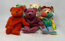 Load image into Gallery viewer, Salvino's Bamm Beanos MLB Baseball Collectible Plush Bears Toys Set 6 Pcs
