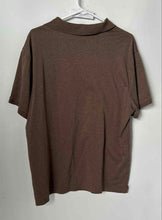 Load image into Gallery viewer, Banana Republic Mens Luxe Touch Performance Brown Cotton Polo Shirt Size XL

