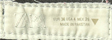 Load image into Gallery viewer, Zara Womens Black Denim Dark Wash Stretch Five-Pocket Skinny Leg Jeans Size 4
