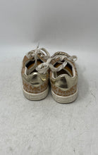 Load image into Gallery viewer, Michael Kors Kids Oak Beige Brown Monogram Lace-Up Sneakers Shoes Size 13
