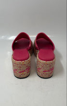 Load image into Gallery viewer, Karl Lagerfeld Paris Womens Calvina Pink Beige Platform Heel Slide Sandals Sz 5
