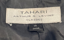 Load image into Gallery viewer, Tahari Arthur S. Levine Classics Womens Black Double-Breasted Blazer Size 14
