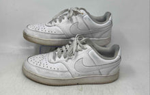 Load image into Gallery viewer, Nike Womens Court Vision Low White Low Top Lace-Up Sneaker Shoes Size 9.5

