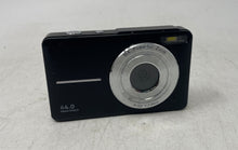 Load image into Gallery viewer, Model DC403 Black 44MP 16X Zoom Lightweight Compact Digital Camera Untested
