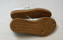 Load image into Gallery viewer, Adidas Kids Samba OG JP5485 White Light Blue Lace-Up Sneaker Shoes Size 2.5
