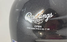 Load image into Gallery viewer, Rawlings Mens Black Outdoor Sporting Baseball Helmet Size 6.5-7.5
