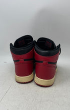 Load image into Gallery viewer, Reves Paris Mens Air Kiy 85 Red Black Leather Round Toe Sneakers Shoes Size 8
