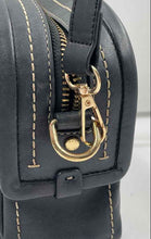Load image into Gallery viewer, Authentic Marc Jacobs New York Womens Black Adjustable Strap Crossbody Bag Worn

