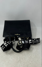 Load image into Gallery viewer, Karl Lagerfeld Womens Black Inner Pockets Bottom Studs Top Handle Satchel Purse
