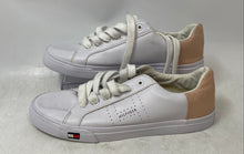 Load image into Gallery viewer, Tommy Hilfiger Womens Lune White Leather Low Top Lace-Up Sneaker Shoes Size 8.5M

