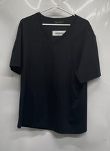 Load image into Gallery viewer, Cadini Mens Black Short Sleeve V-Neck Classic Pullover T-Shirt Size XL

