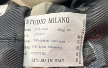 Load image into Gallery viewer, Studio Milano Mens Beige Long Sleeve Notch Lapel Two-Button Blazer Size 52R
