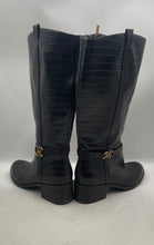 Load image into Gallery viewer, Tommy Hilfiger Womens Diwan 2 Brown Leather Closed Toe Riding Boots Size 11 M
