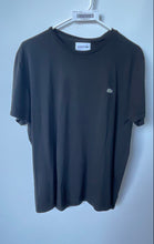 Load image into Gallery viewer, Lacoste Mens Black Cotton Short Sleeve Crew Neck Regular Fit Pullover T-Shirt L
