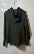 Load image into Gallery viewer, St John's Bay Womens Green Black Activewear Hooded Full-Zip Jacket Size Small
