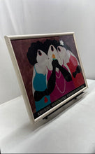 Load image into Gallery viewer, When The Fat Ladies Sing By Borys Buzkij Modernist Acrylic Framed Poster Print
