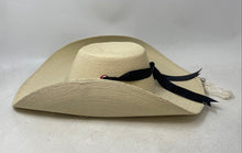 Load image into Gallery viewer, Tierra Caliente Viry Sandoval Womens Beige Straw Wide Brim Tassel Cowboy Hat
