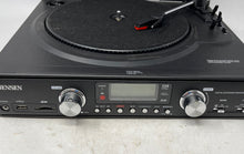 Load image into Gallery viewer, Jensen JTA-460 AM-FM Turntable MP3 Encoding Digital Music System Not Tested

