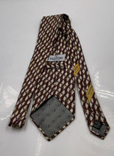 Load image into Gallery viewer, Valentino Mens Multicolor Printed Silk Keeper Loop Adjustable Designer Tie
