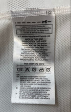Load image into Gallery viewer, Adidas Mens Climacool White Miami Hurricanes Short Sleeve Polo Shirt Size 4XL
