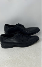 Load image into Gallery viewer, Johnston &amp; Murphy Mens Black Leather Cap Toe Lace-Up Oxford Dress Shoes Size 14M
