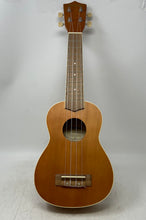 Load image into Gallery viewer, Mitchell MU40NT Brown 4-String Natural Lindenwood Body Soprano Ukulele
