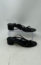 Load image into Gallery viewer, Franco Sarto Womens Amalfi Black Block Heel Ankle Strap Sandals Size 9.5M
