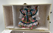 Load image into Gallery viewer, Heritage Mint Ltd 1997 Brown Hair Floral Dress Extra Outfit Doll W/Carrying Case

