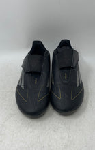 Load image into Gallery viewer, Adidas Boys Adizero F50 Club IF1387 Black Hook &amp; Loop Low Top Soccer Shoes Sz 4
