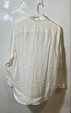 Load image into Gallery viewer, Massimo Dutti Women's Ivory Long Sleeve Collared Button-Up Shirt Size S
