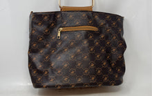Load image into Gallery viewer, Beverly Hills Polo Club Womens Brown Detachable Strap Shoulder Tote Handbag
