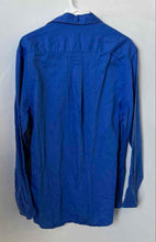 Load image into Gallery viewer, Hugo Boss Mens Blue Long Sleeve Spread Collar Button-Up Shirt Size Medium
