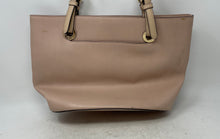 Load image into Gallery viewer, Michael Kors Womens Jet Set Pink Leather Double Handle Charm Shoulder Tote Bag
