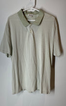 Load image into Gallery viewer, Calvin Klein Mens Light Green Cotton Short Sleeve Collared Polo Shirt Size XL
