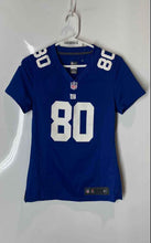 Load image into Gallery viewer, Nike Kids Blue New York Giants Jeremy Shockey #80 NFL Football Jersey Size S
