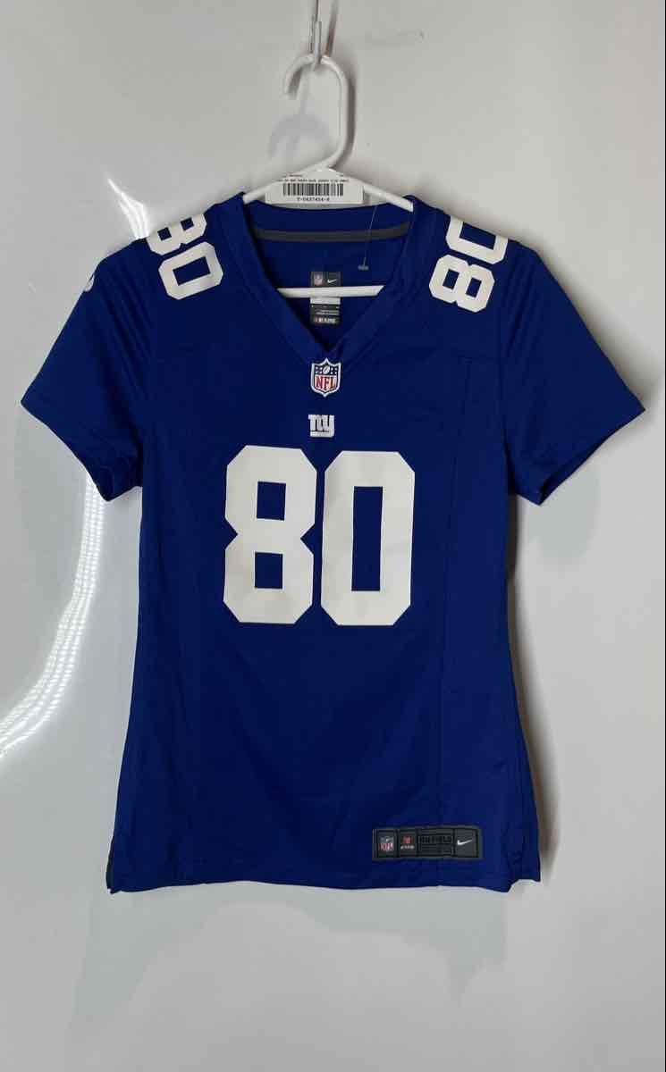 Nike Kids Blue New York Giants Jeremy Shockey #80 NFL Football Jersey Size S