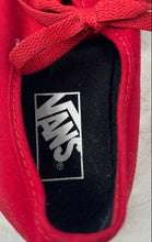 Load image into Gallery viewer, Vans Unisex Authentic 721454 Red Lace-Up Low Top Sneakers Shoes Size M6.5 W8
