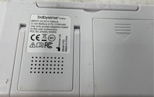Load image into Gallery viewer, Babysense V43 White LCD Display Controls Rechargeable Video Monitor Not Tested

