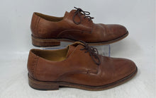 Load image into Gallery viewer, Donald Pliner Mens Brown Leather Round Toe Lace-Up Derby Dress Shoes Size 11 M

