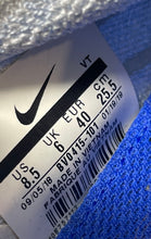 Load image into Gallery viewer, Nike Womens Epic Phantom React Flyknit White Light Blue Running Shoes Size 8.5
