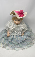 Load image into Gallery viewer, 1999 Rich By Nina Blonde Hair Blue Eyes Collector Baby Girl Doll In Maxi Dress
