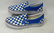 Load image into Gallery viewer, Vans Unisex Blue White Printed Lace-Up Sneaker Shoes Size M5 W6.5

