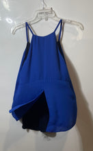 Load image into Gallery viewer, The Limited Womens Royal Blue Sleeveless Double Layered Camisole Tank Top Size S
