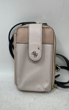 Load image into Gallery viewer, Guess Womens Beige Leather Detachable Adjustable Strap Phone Crossbody Purse
