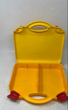Load image into Gallery viewer, Set Of 2 Pieces Lego Yellow Red Top Handle Storage Case Containers
