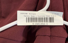 Load image into Gallery viewer, Express Womens Chocolate Ruffle Sleeveless Back Zip Fit &amp; Flare Dress Size Small
