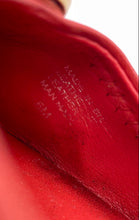 Load image into Gallery viewer, Authentic Tory Burch Womens Reva Red Leather Ballet Flats Size 5M Damaged
