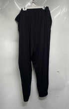 Load image into Gallery viewer, Old Navy Womens Black Pleated Front Elastic Waist Tapered Leg Sweatpants Size XL
