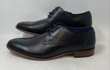 Load image into Gallery viewer, Florsheim Mens Black Leather Round Toe Lace-Up Oxford Dress Shoes Size 12M
